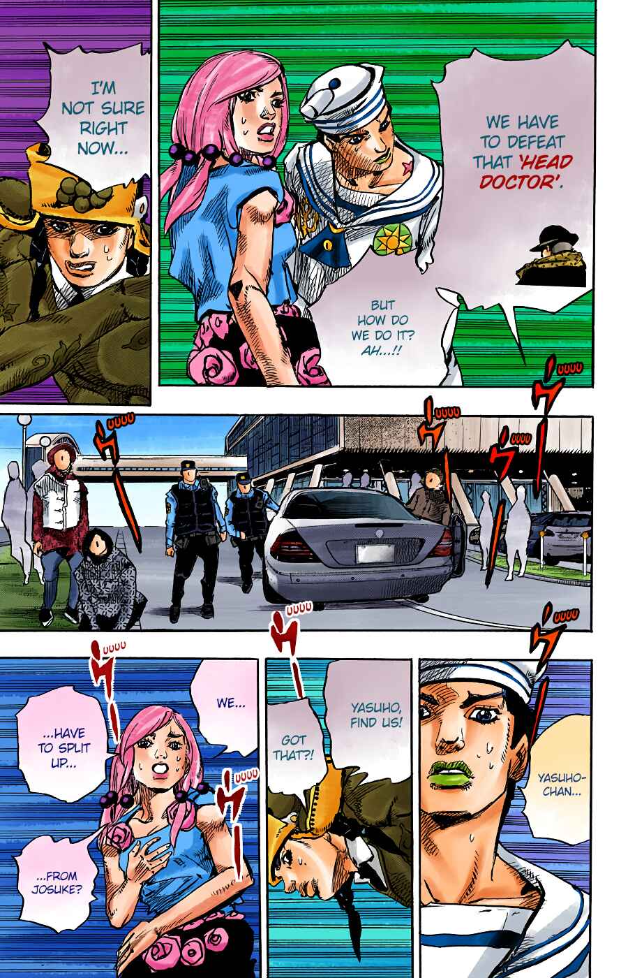 Page 28 Chapter 86 JoJos Bizarre Adventure, Part 8: JoJolion (Official Colored)