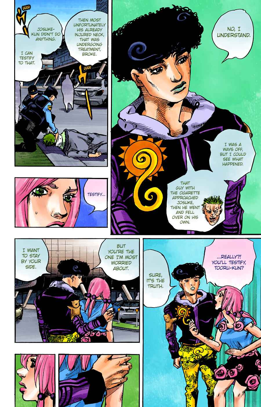 Page 30 Chapter 86 JoJos Bizarre Adventure, Part 8: JoJolion (Official Colored)