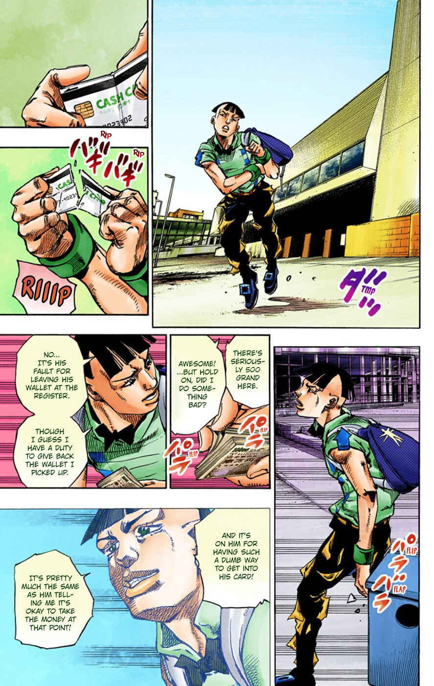Page 15 Chapter 56 JoJos Bizarre Adventure, Part 8: JoJolion (Official Colored)