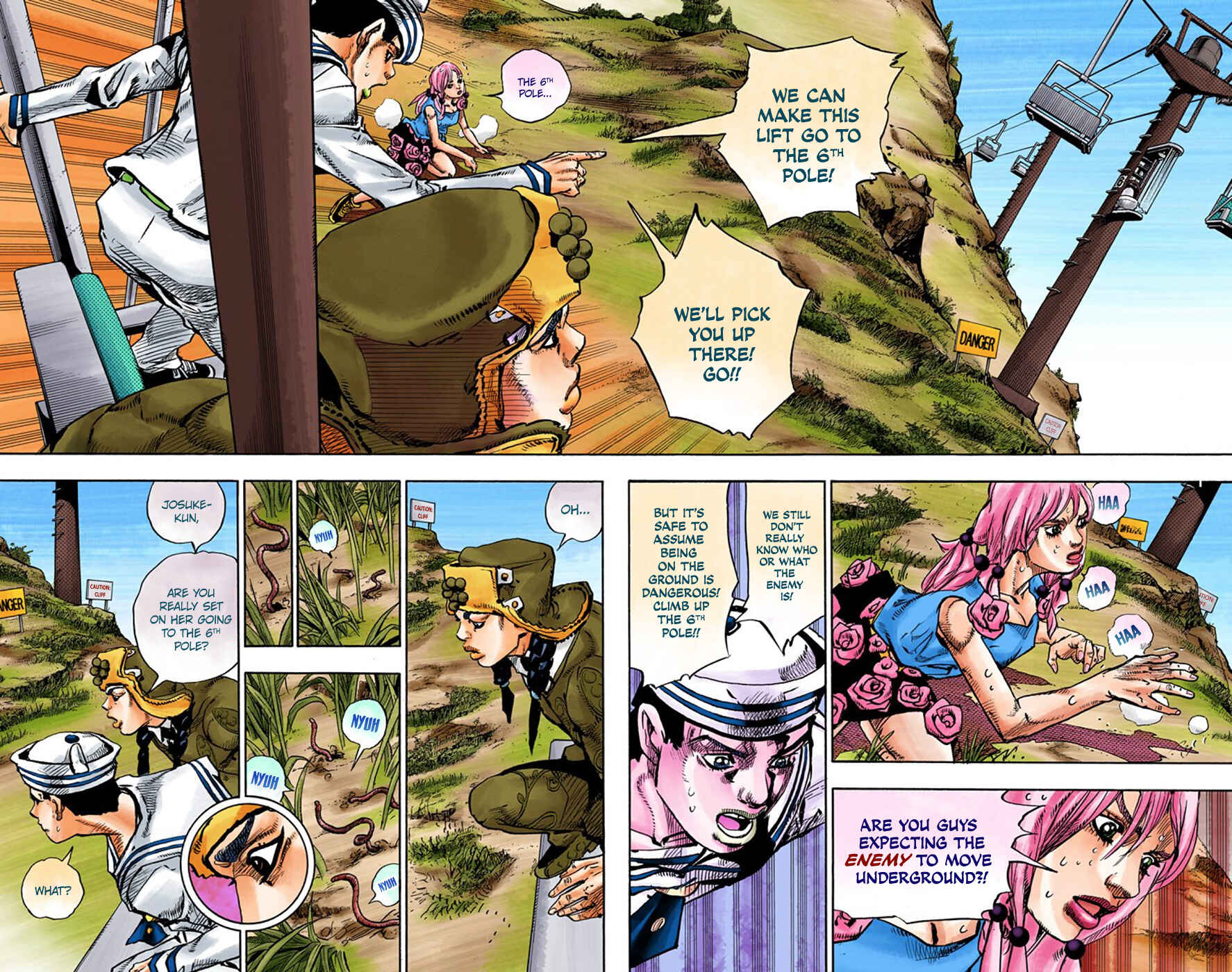 Page 14 Chapter 67 JoJos Bizarre Adventure, Part 8: JoJolion (Official Colored)