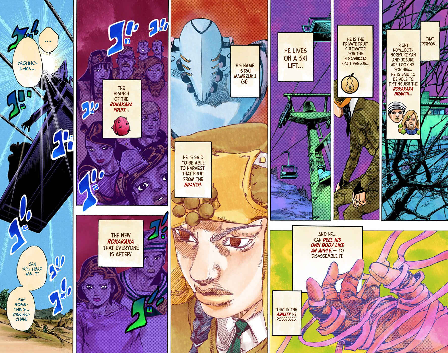 Page 8 Chapter 67 JoJos Bizarre Adventure, Part 8: JoJolion (Official Colored)