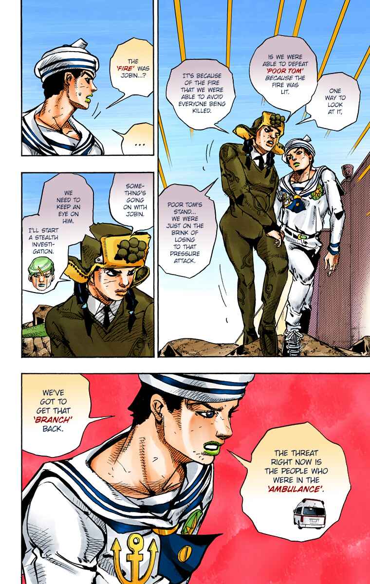 Page 14 Chapter 77 JoJos Bizarre Adventure, Part 8: JoJolion (Official Colored)