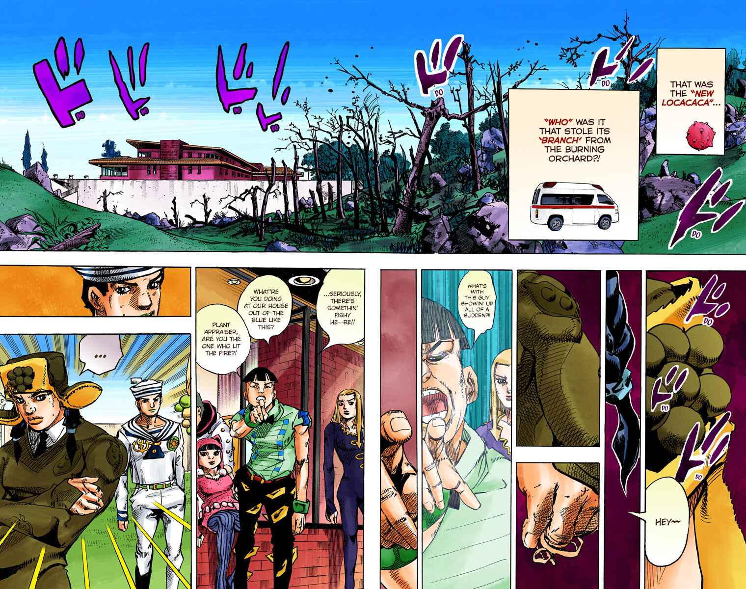Page 4 Chapter 77 JoJos Bizarre Adventure, Part 8: JoJolion (Official Colored)