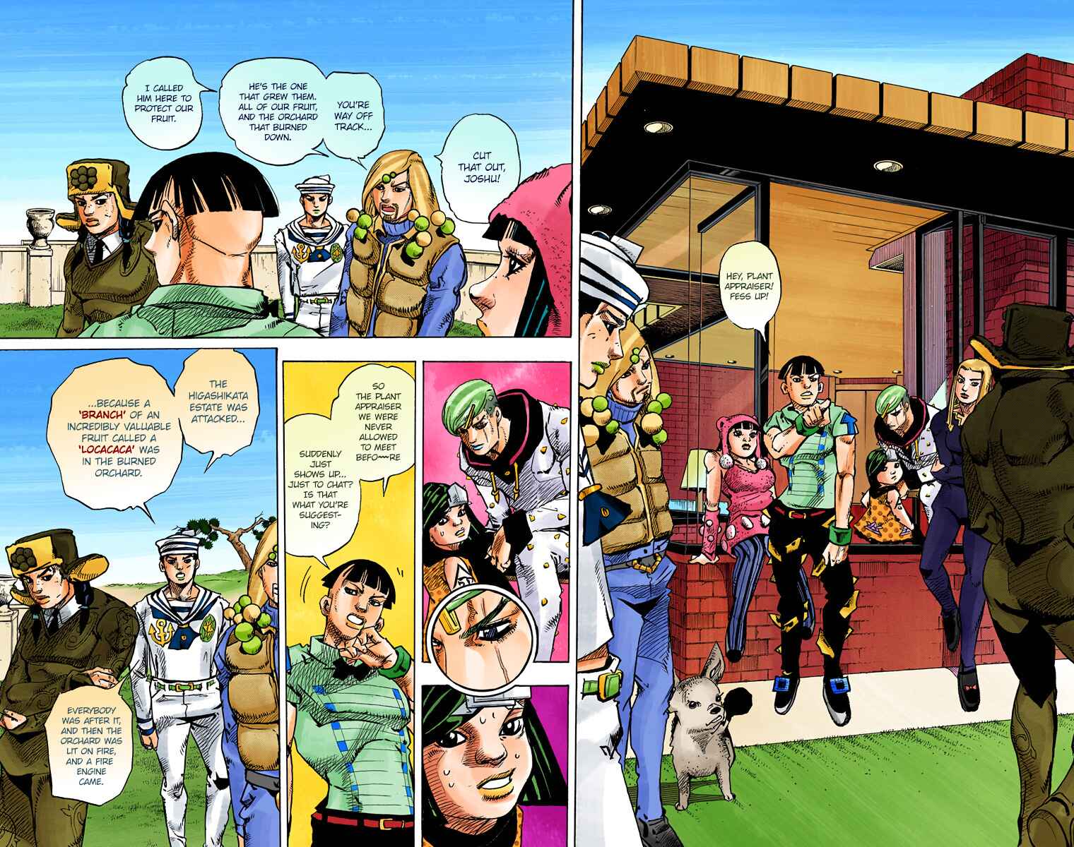 Page 5 Chapter 77 JoJos Bizarre Adventure, Part 8: JoJolion (Official Colored)