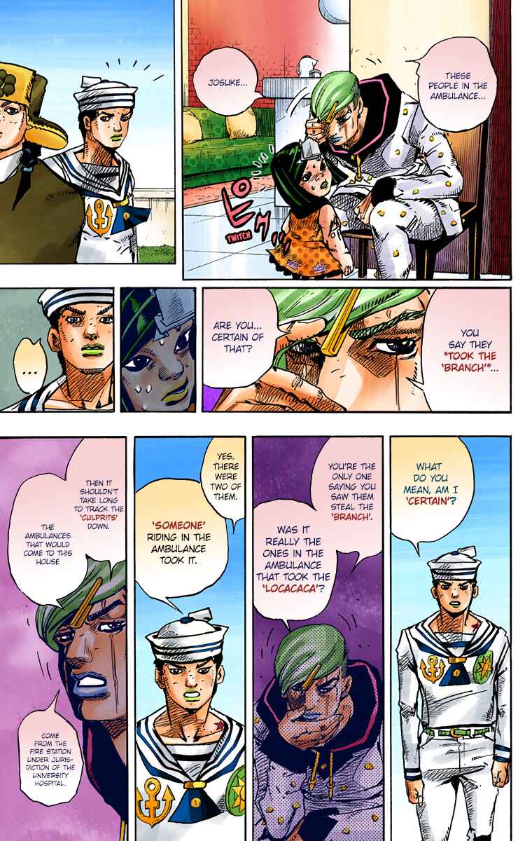 Page 7 Chapter 77 JoJos Bizarre Adventure, Part 8: JoJolion (Official Colored)