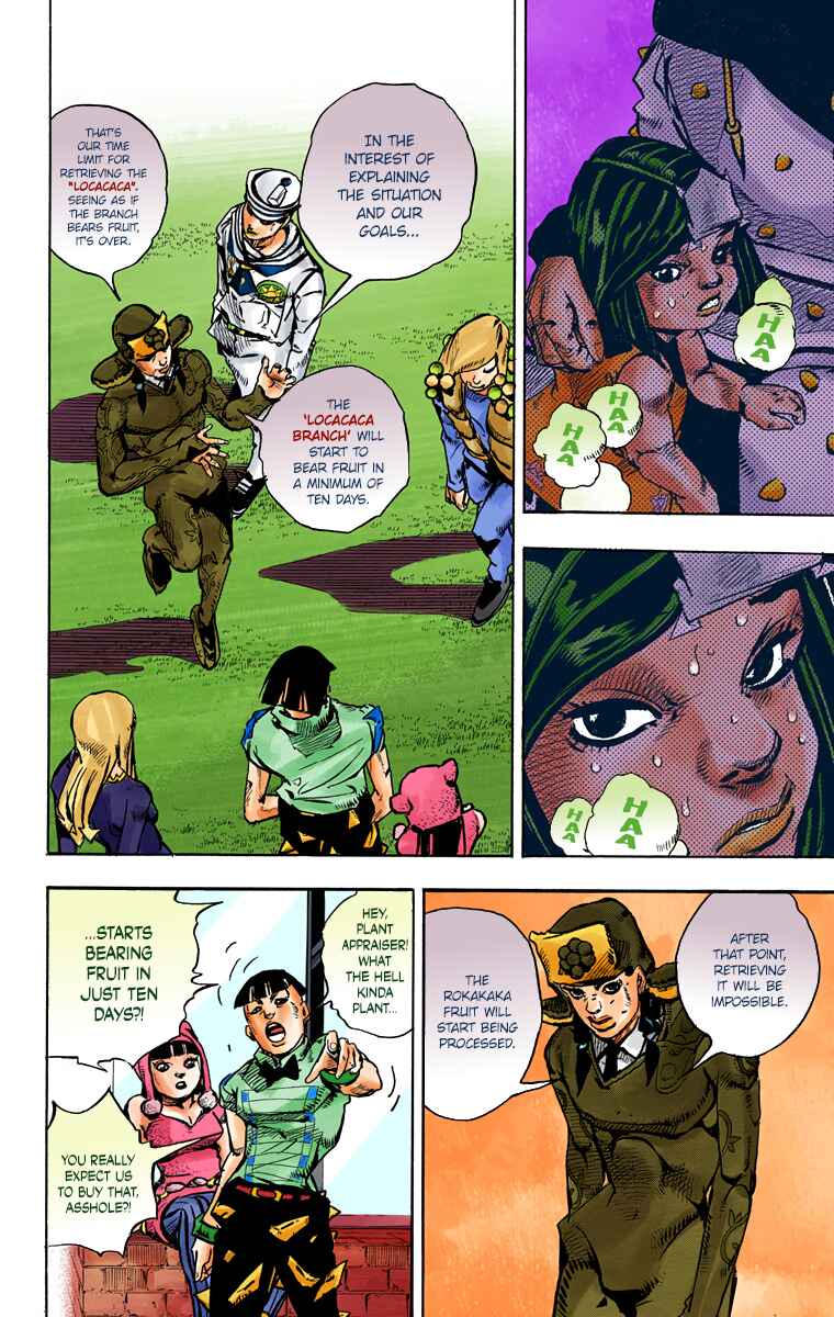 Page 8 Chapter 77 JoJos Bizarre Adventure, Part 8: JoJolion (Official Colored)