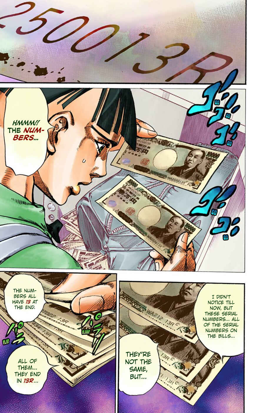 Page 13 Chapter 57 JoJos Bizarre Adventure, Part 8: JoJolion (Official Colored)