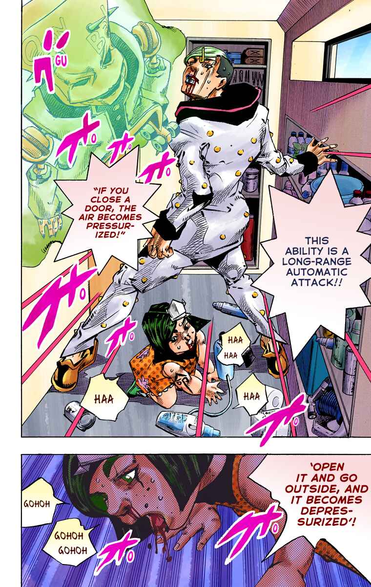 Page 21 Chapter 73 JoJos Bizarre Adventure, Part 8: JoJolion (Official Colored)