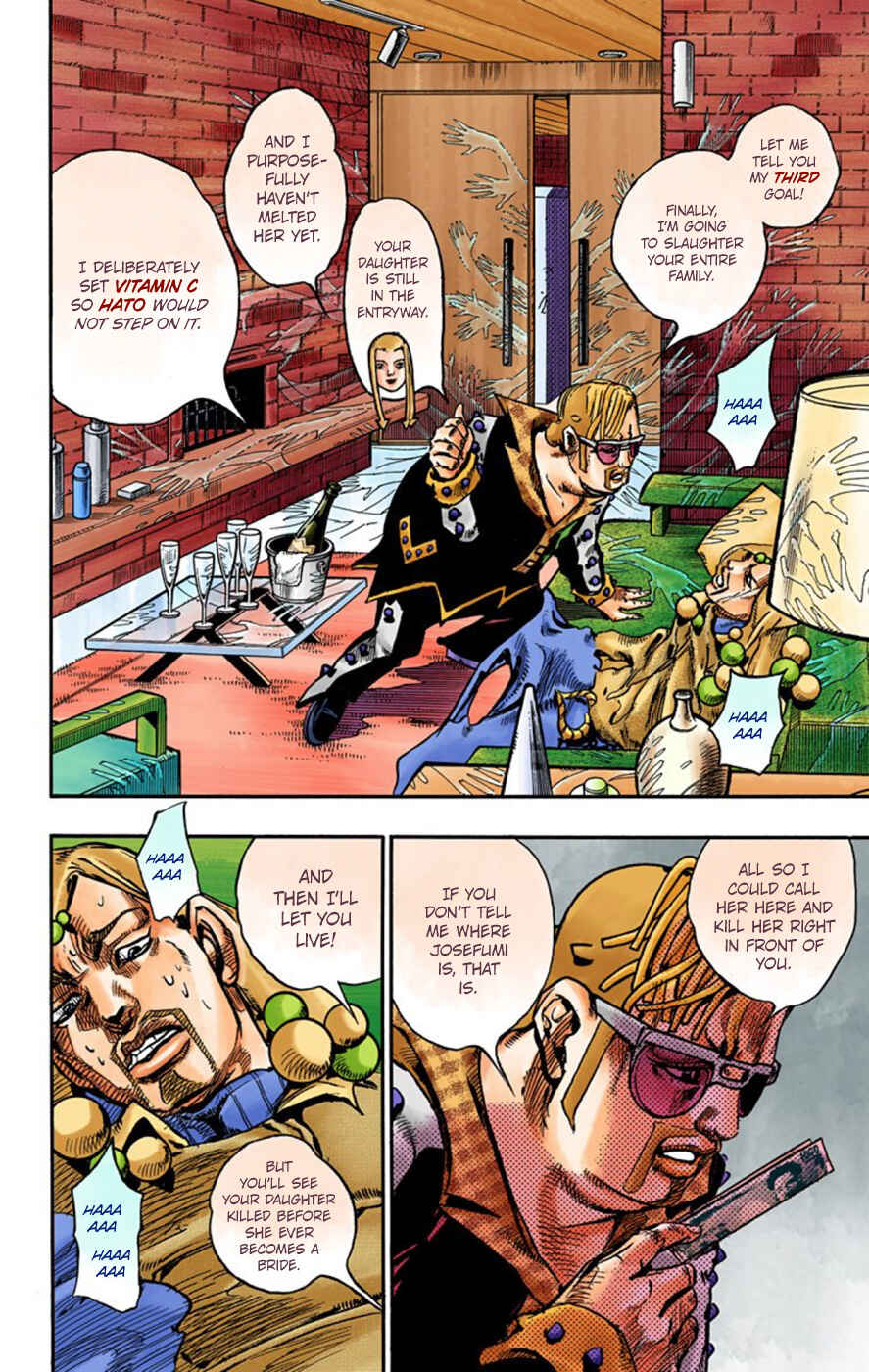 Page 8 Chapter 54 JoJos Bizarre Adventure, Part 8: JoJolion (Official Colored)