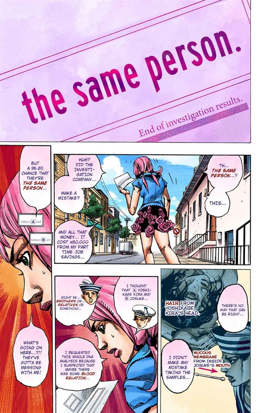 Page 34 Chapter 8 JoJos Bizarre Adventure, Part 8: JoJolion (Official Colored)
