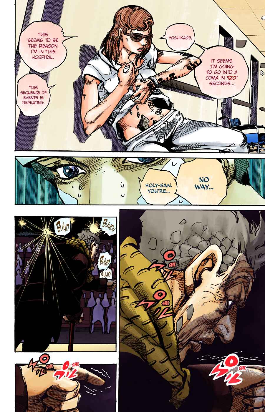 Page 13 Chapter 92 JoJos Bizarre Adventure, Part 8: JoJolion (Official Colored)
