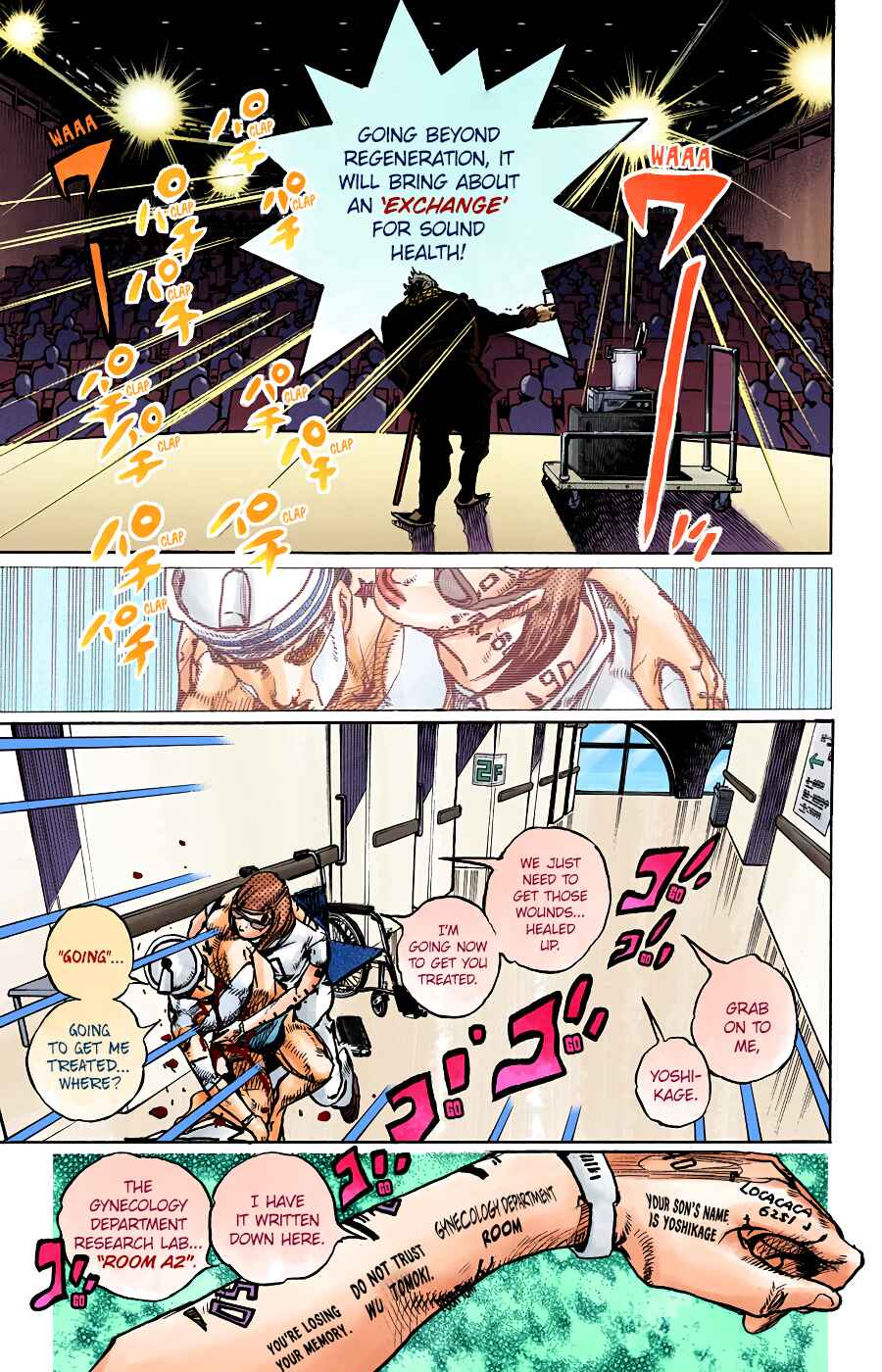Page 16 Chapter 92 JoJos Bizarre Adventure, Part 8: JoJolion (Official Colored)