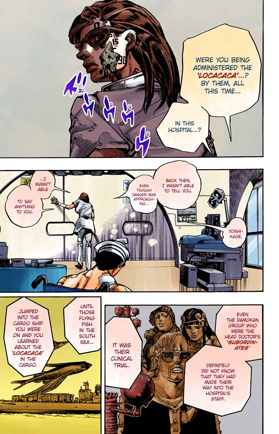Page 22 Chapter 92 JoJos Bizarre Adventure, Part 8: JoJolion (Official Colored)