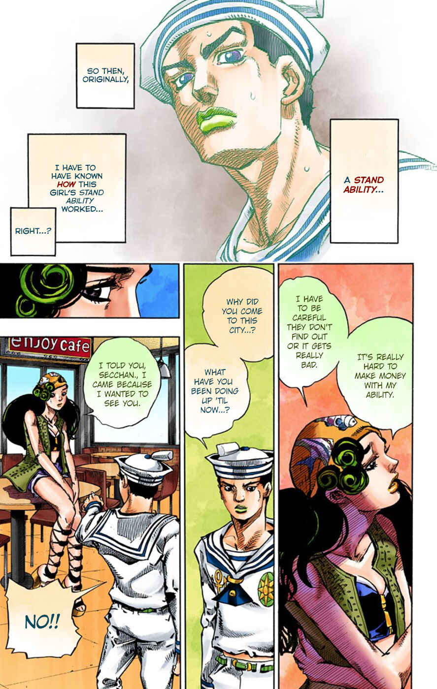Page 15 Chapter 44 JoJos Bizarre Adventure, Part 8: JoJolion (Official Colored)