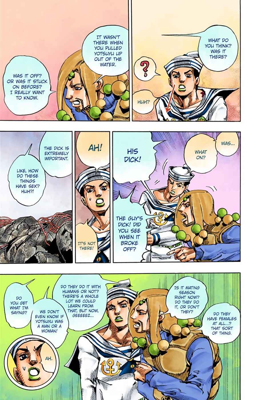 Page 35 Chapter 32 JoJos Bizarre Adventure, Part 8: JoJolion (Official Colored)