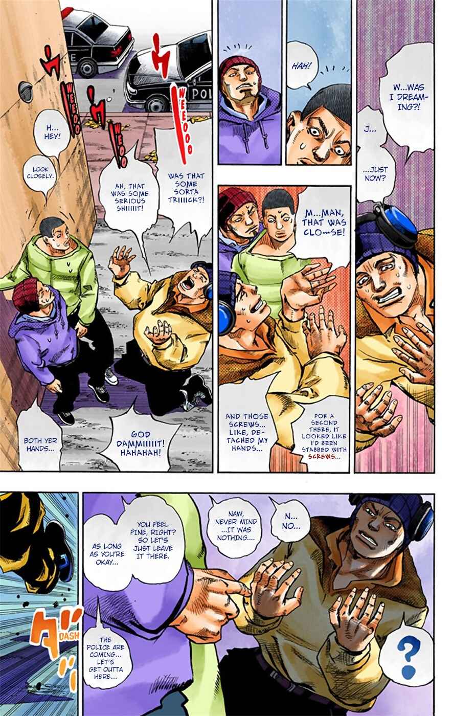Page 12 Chapter 21 JoJos Bizarre Adventure, Part 8: JoJolion (Official Colored)