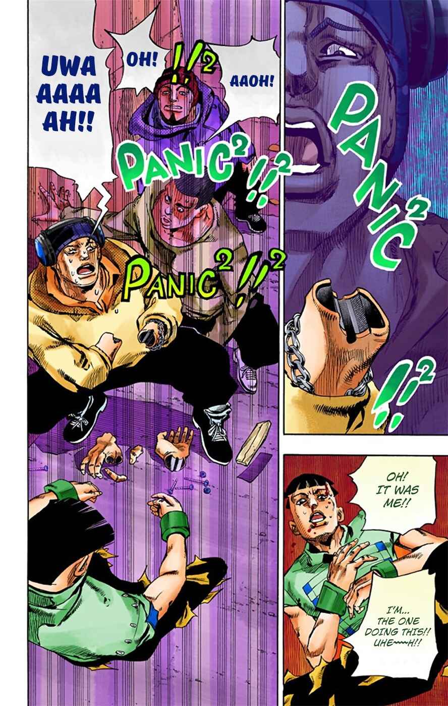 Page 9 Chapter 21 JoJos Bizarre Adventure, Part 8: JoJolion (Official Colored)