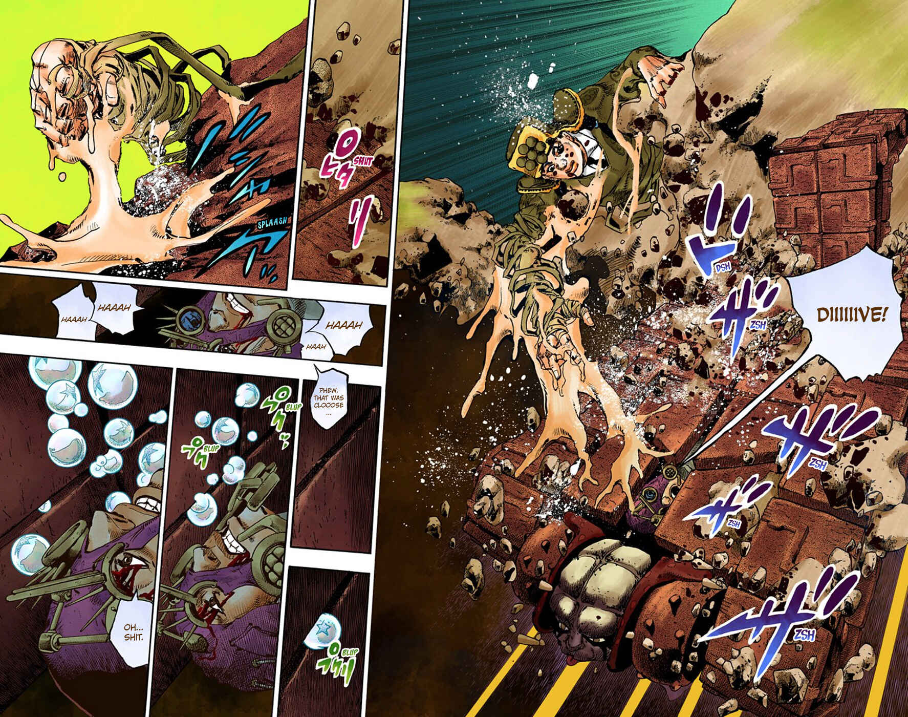 Page 9 Chapter 70 JoJos Bizarre Adventure, Part 8: JoJolion (Official Colored)
