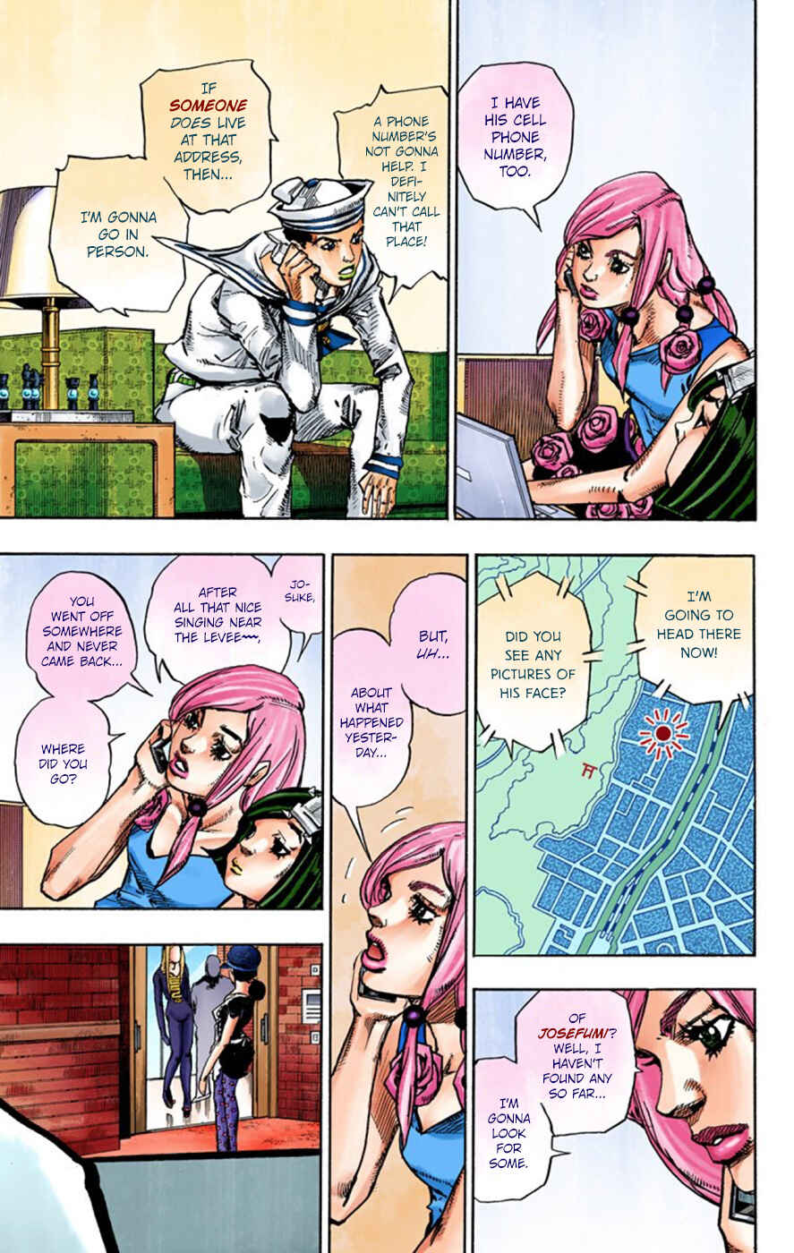 Page 13 Chapter 47 JoJos Bizarre Adventure, Part 8: JoJolion (Official Colored)