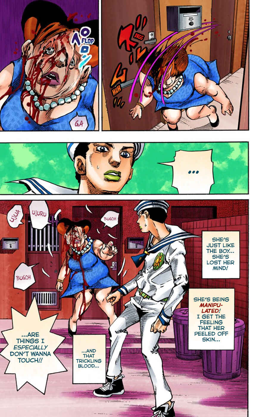 Page 13 Chapter 61 JoJos Bizarre Adventure, Part 8: JoJolion (Official Colored)