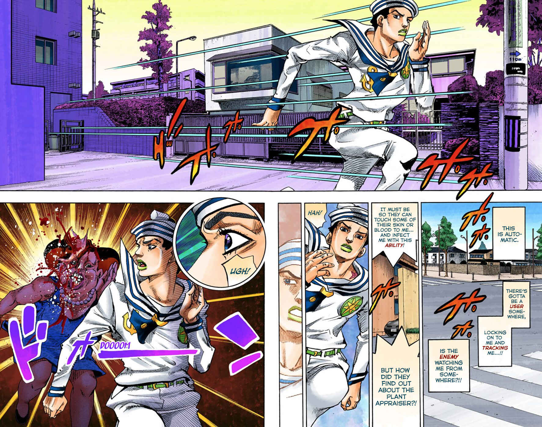 Page 16 Chapter 61 JoJos Bizarre Adventure, Part 8: JoJolion (Official Colored)