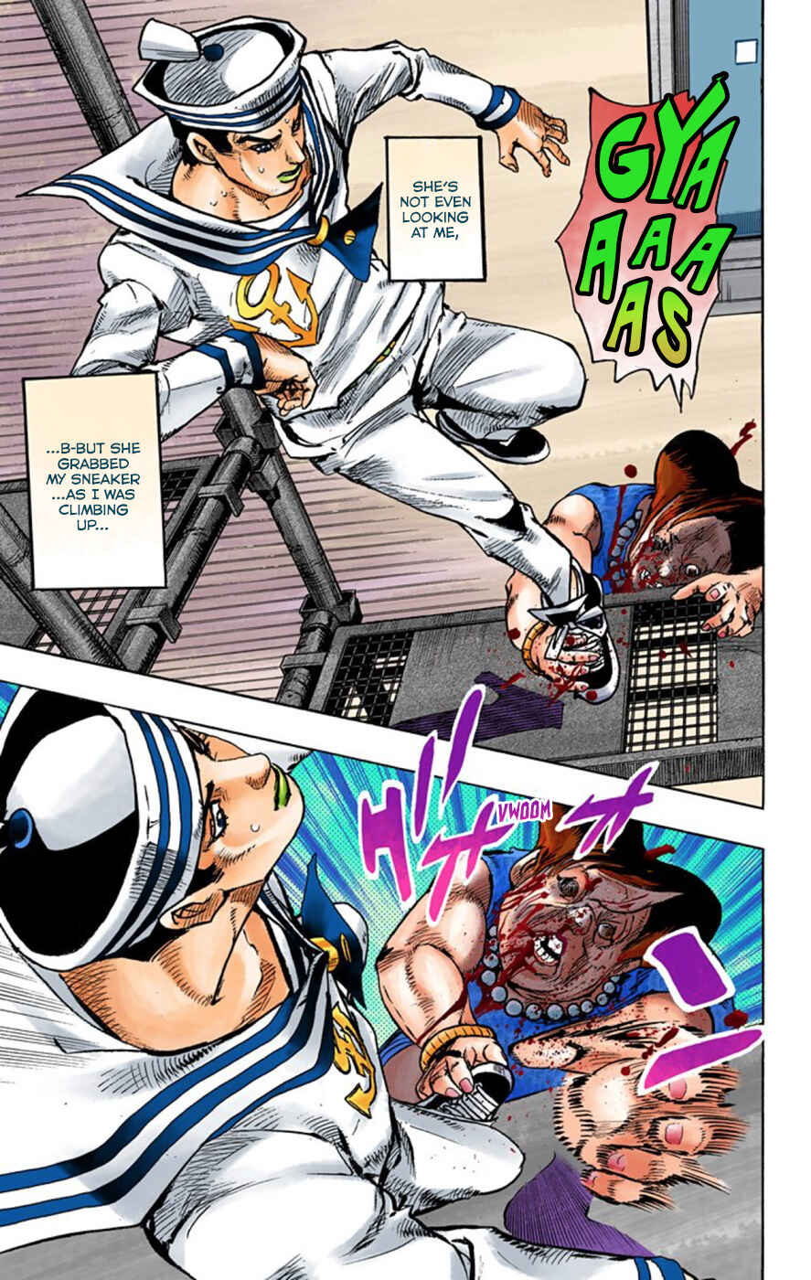 Page 22 Chapter 61 JoJos Bizarre Adventure, Part 8: JoJolion (Official Colored)