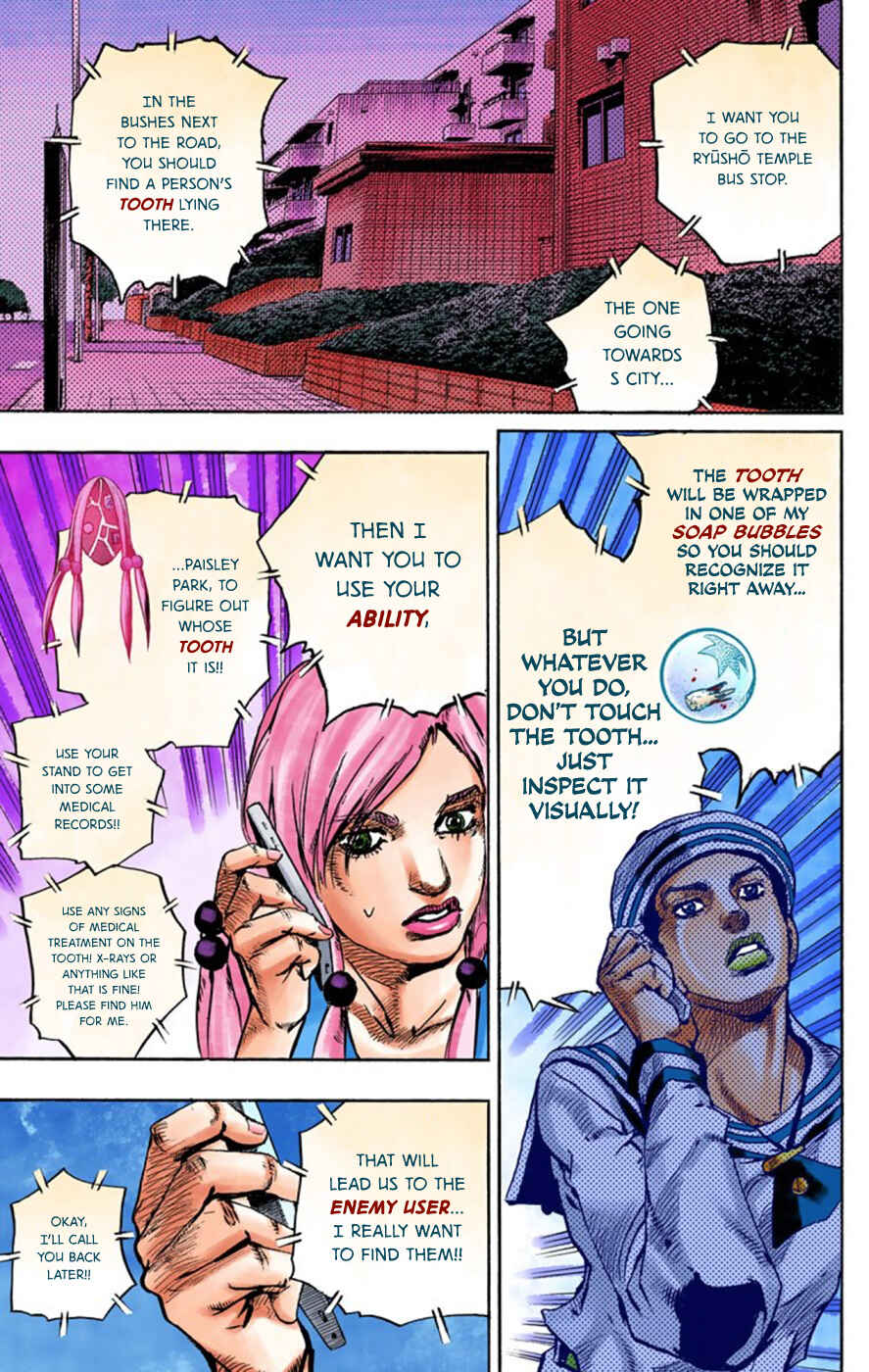 Page 38 Chapter 61 JoJos Bizarre Adventure, Part 8: JoJolion (Official Colored)