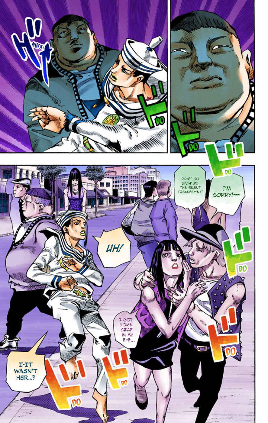 Page 42 Chapter 61 JoJos Bizarre Adventure, Part 8: JoJolion (Official Colored)