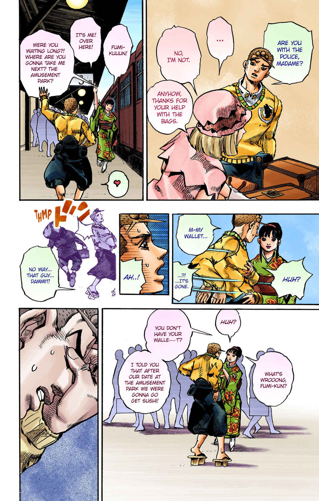 Page 10 Chapter 109 JoJos Bizarre Adventure, Part 8: JoJolion (Official Colored)