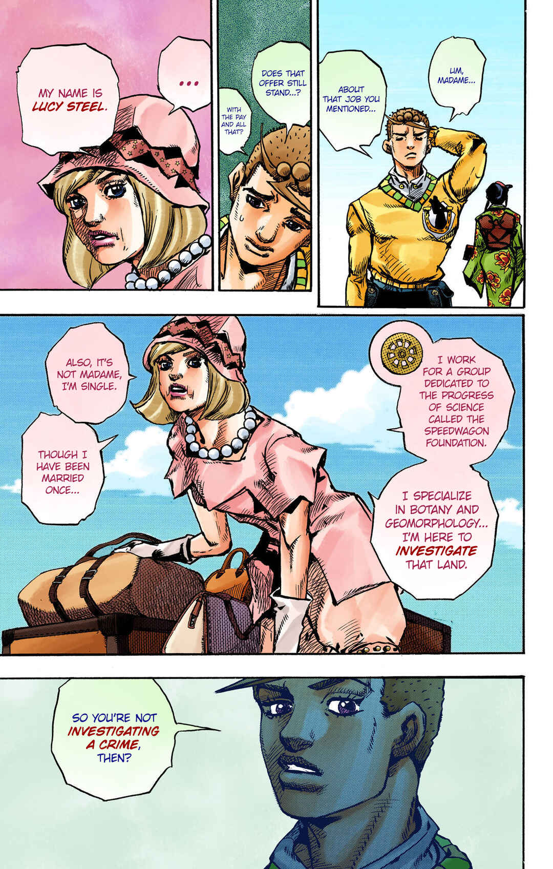 Page 11 Chapter 109 JoJos Bizarre Adventure, Part 8: JoJolion (Official Colored)