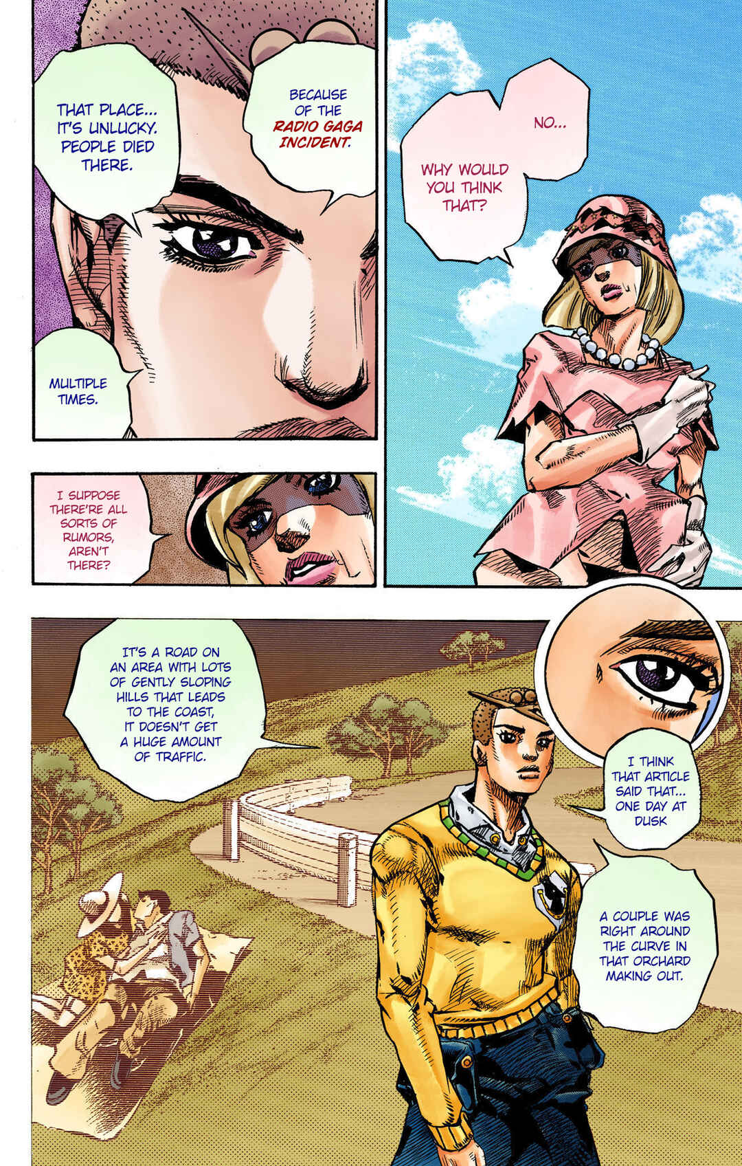 Page 12 Chapter 109 JoJos Bizarre Adventure, Part 8: JoJolion (Official Colored)