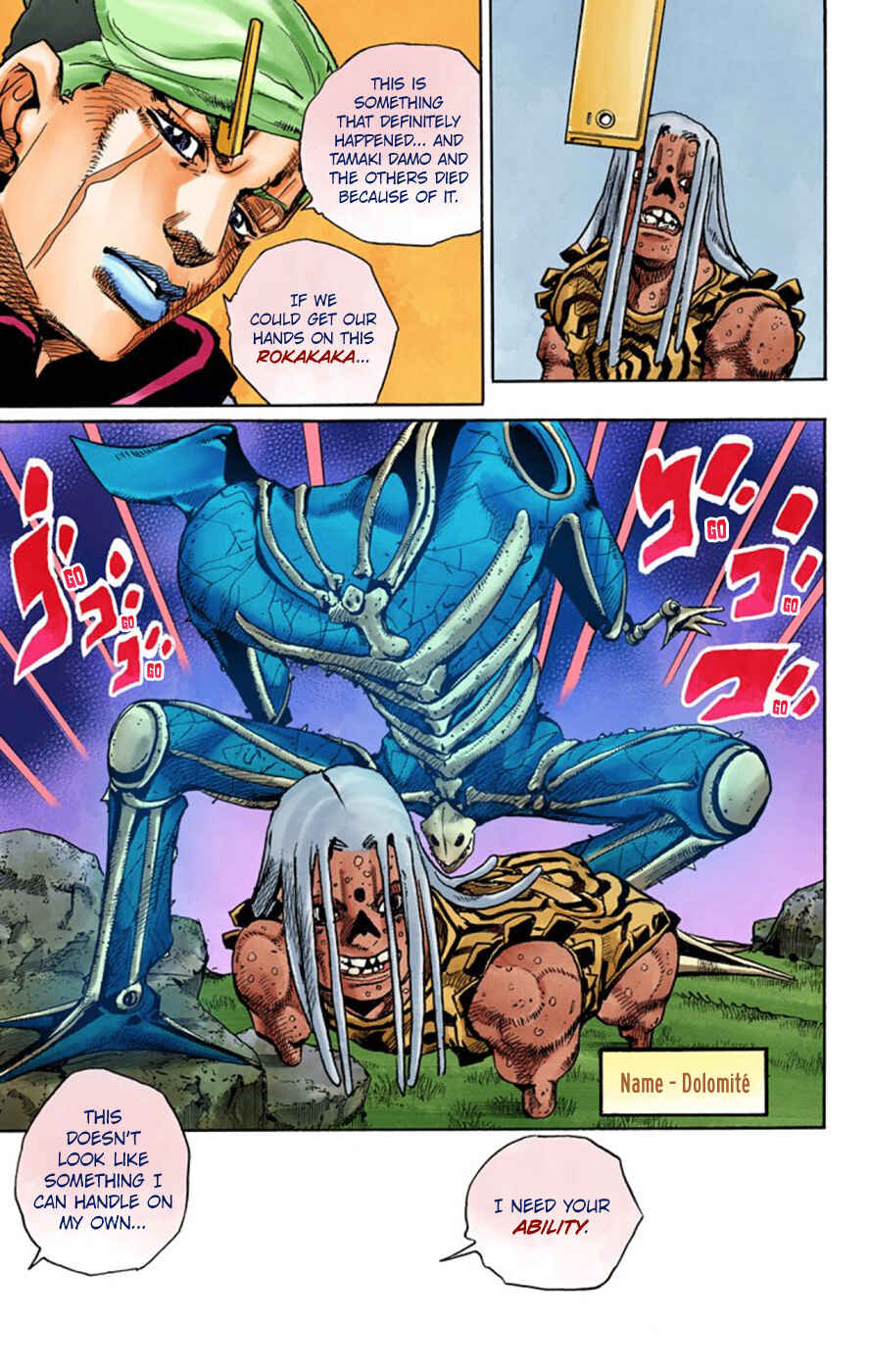 Page 11 Chapter 60 JoJos Bizarre Adventure, Part 8: JoJolion (Official Colored)