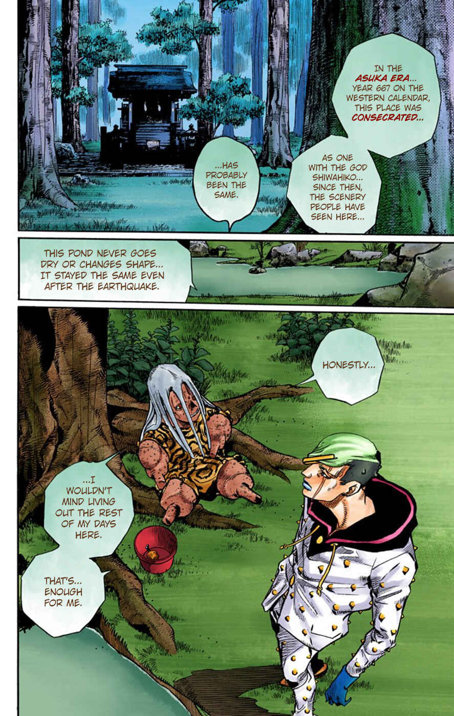 Page 8 Chapter 60 JoJos Bizarre Adventure, Part 8: JoJolion (Official Colored)