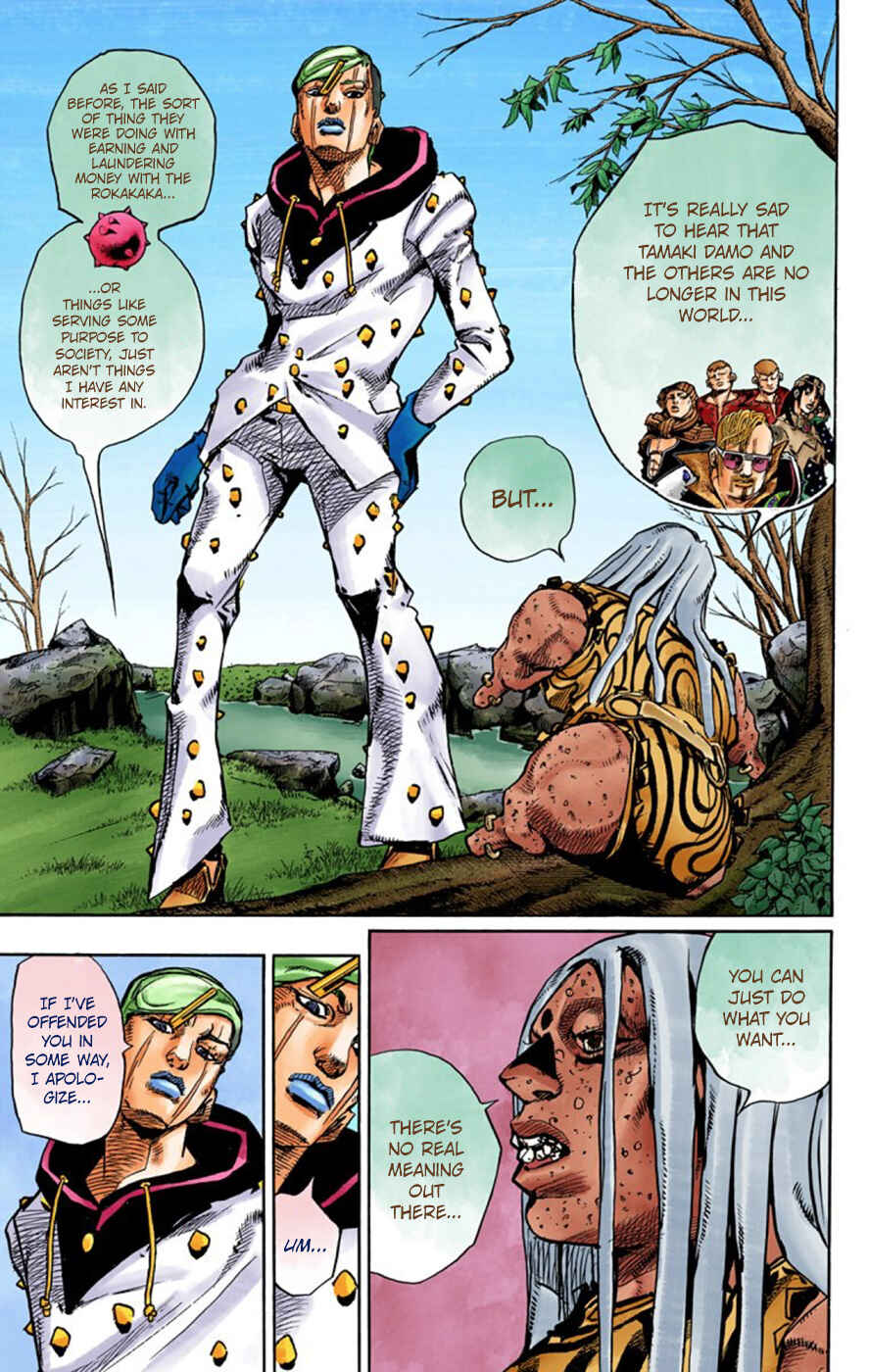 Page 9 Chapter 60 JoJos Bizarre Adventure, Part 8: JoJolion (Official Colored)