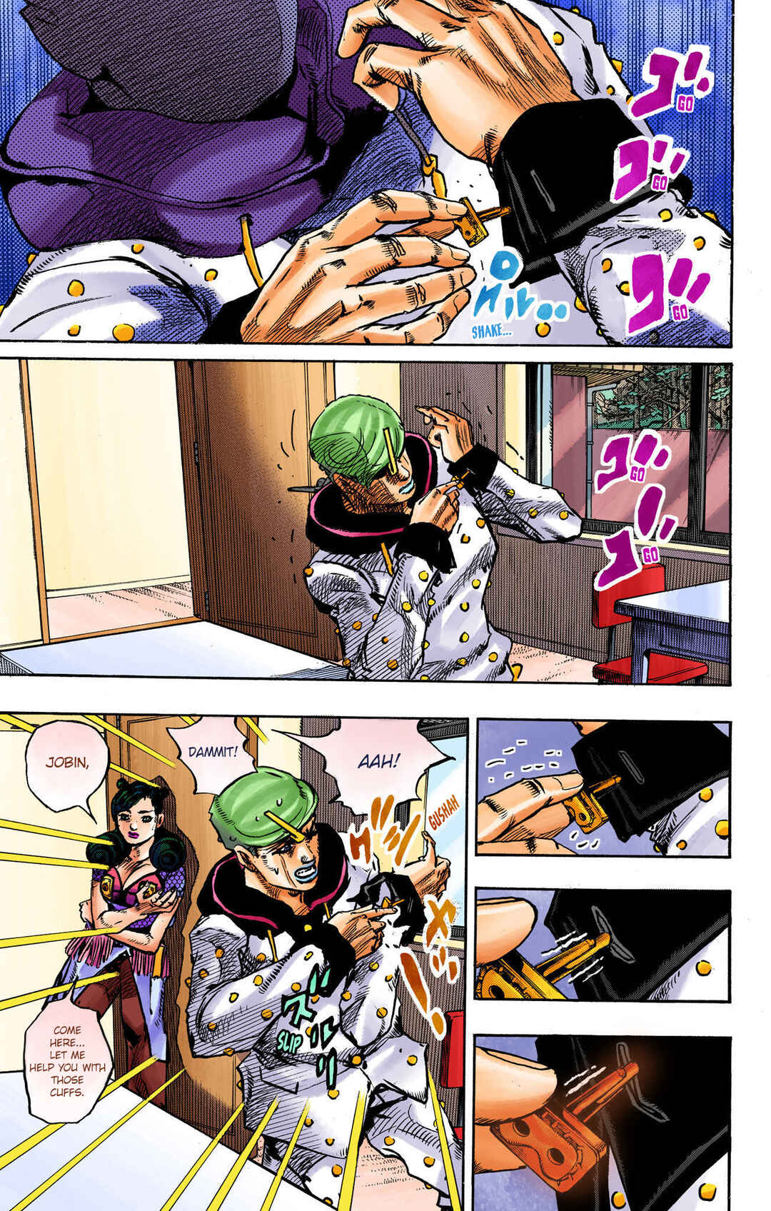 Page 33 Chapter 107 JoJos Bizarre Adventure, Part 8: JoJolion (Official Colored)