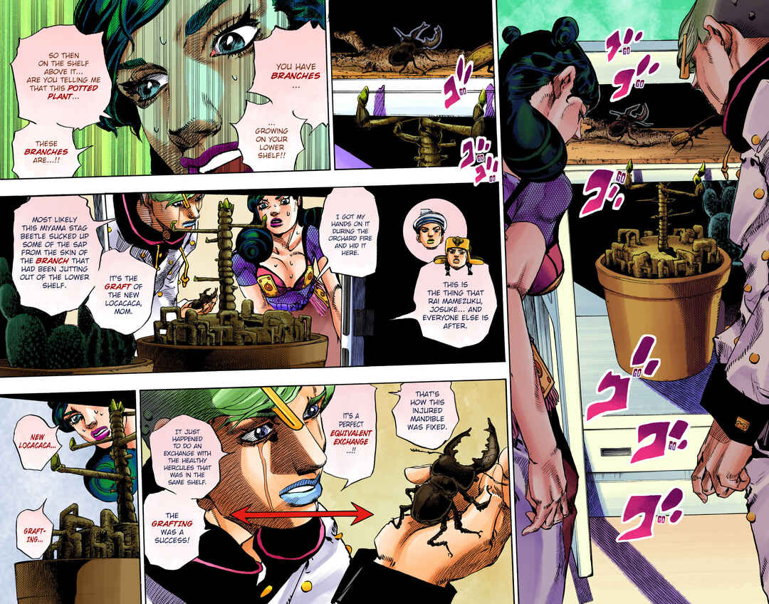 Page 38 Chapter 107 JoJos Bizarre Adventure, Part 8: JoJolion (Official Colored)