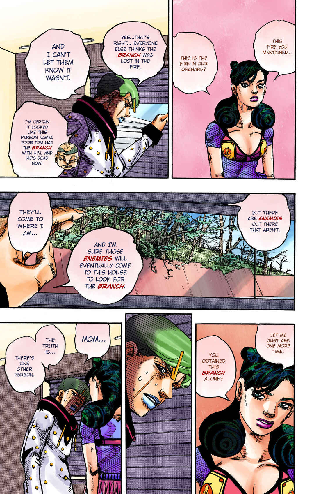 Page 40 Chapter 107 JoJos Bizarre Adventure, Part 8: JoJolion (Official Colored)