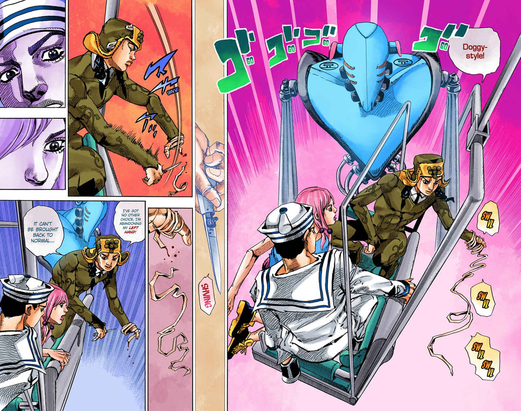 Page 35 Chapter 66 JoJos Bizarre Adventure, Part 8: JoJolion (Official Colored)