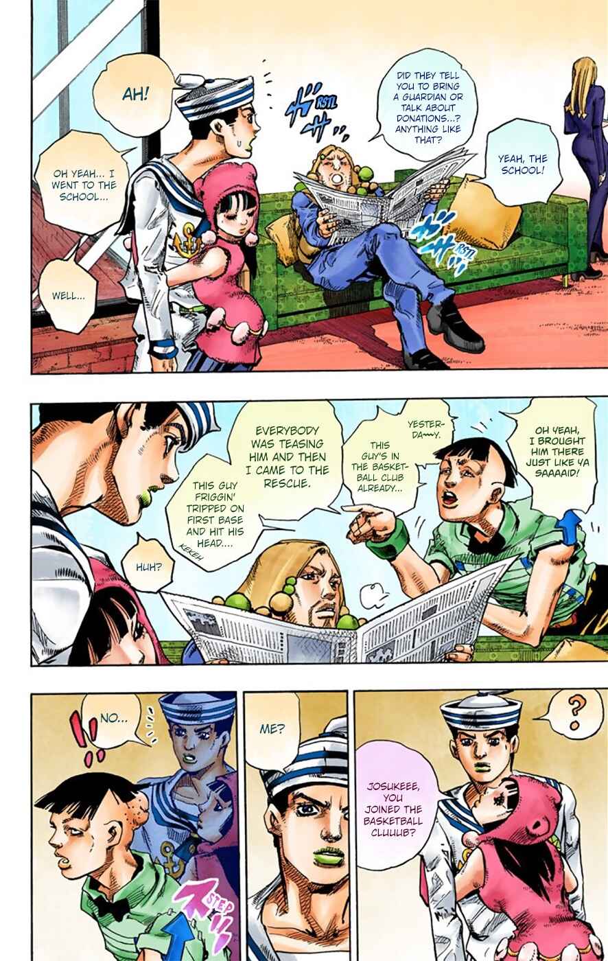Page 13 Chapter 27 JoJos Bizarre Adventure, Part 8: JoJolion (Official Colored)