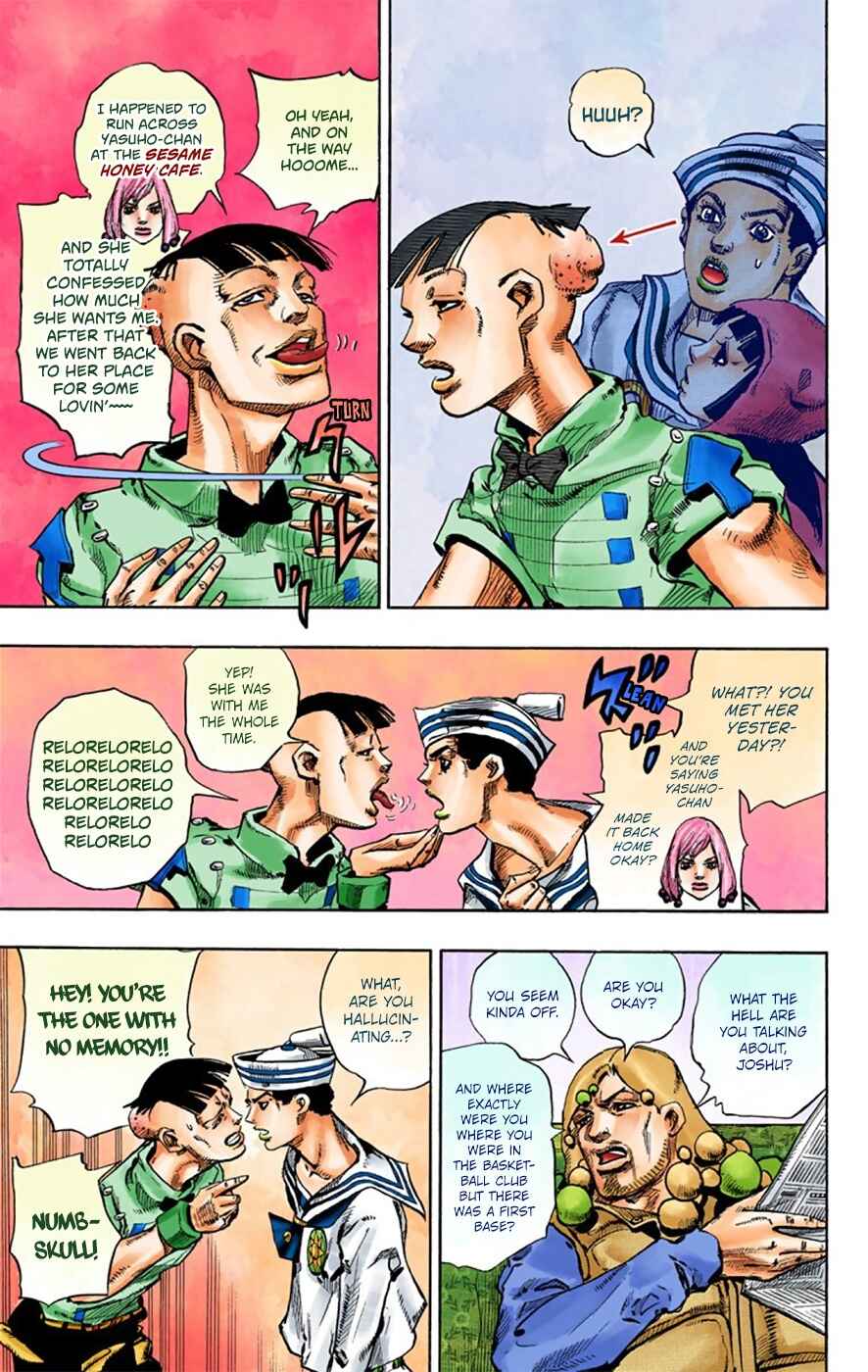 Page 14 Chapter 27 JoJos Bizarre Adventure, Part 8: JoJolion (Official Colored)