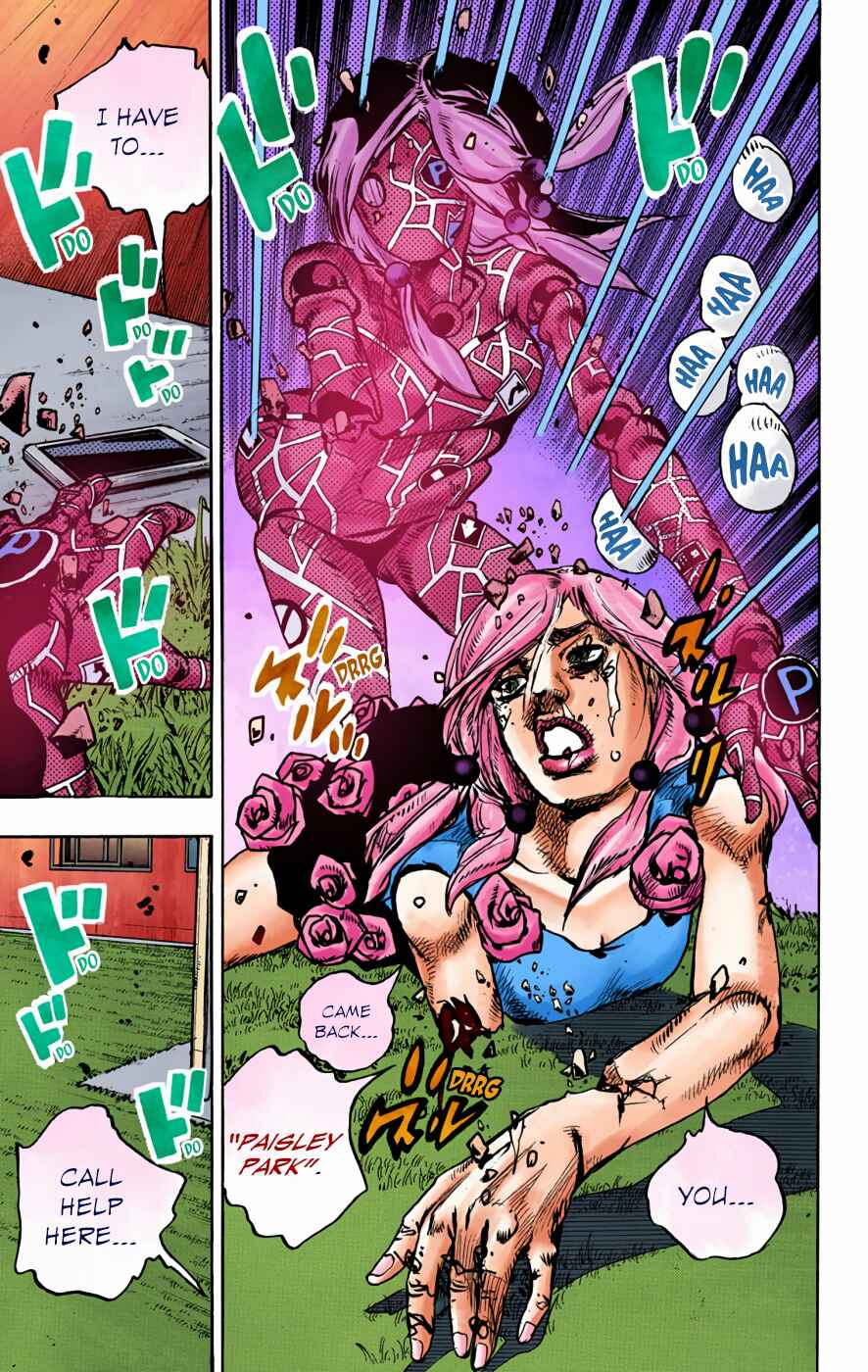 Page 42 Chapter 95 JoJos Bizarre Adventure, Part 8: JoJolion (Official Colored)