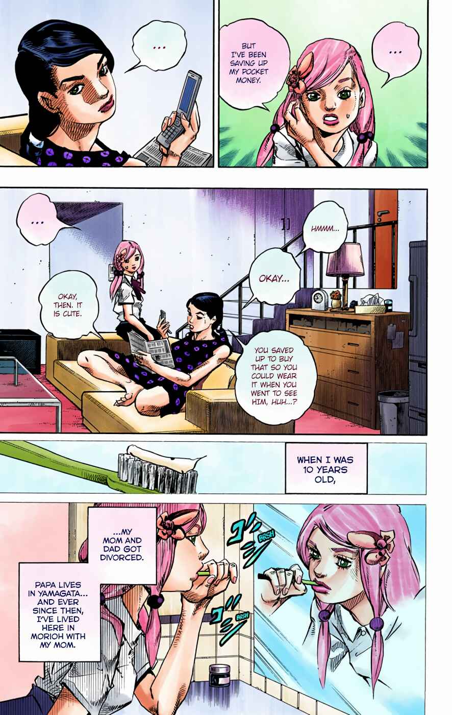 Page 13 Chapter 71 JoJos Bizarre Adventure, Part 8: JoJolion (Official Colored)