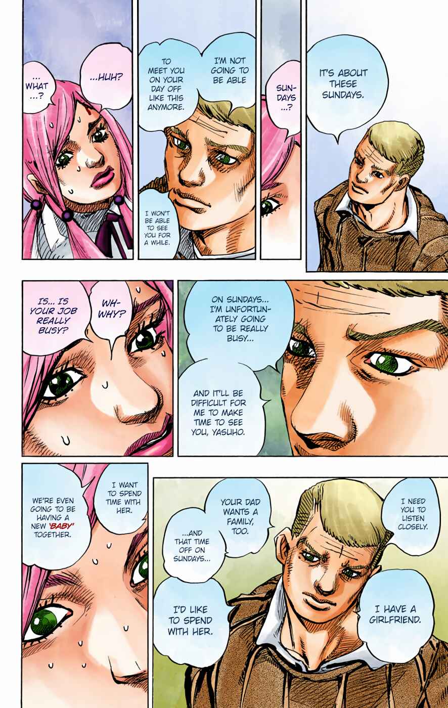 Page 34 Chapter 71 JoJos Bizarre Adventure, Part 8: JoJolion (Official Colored)