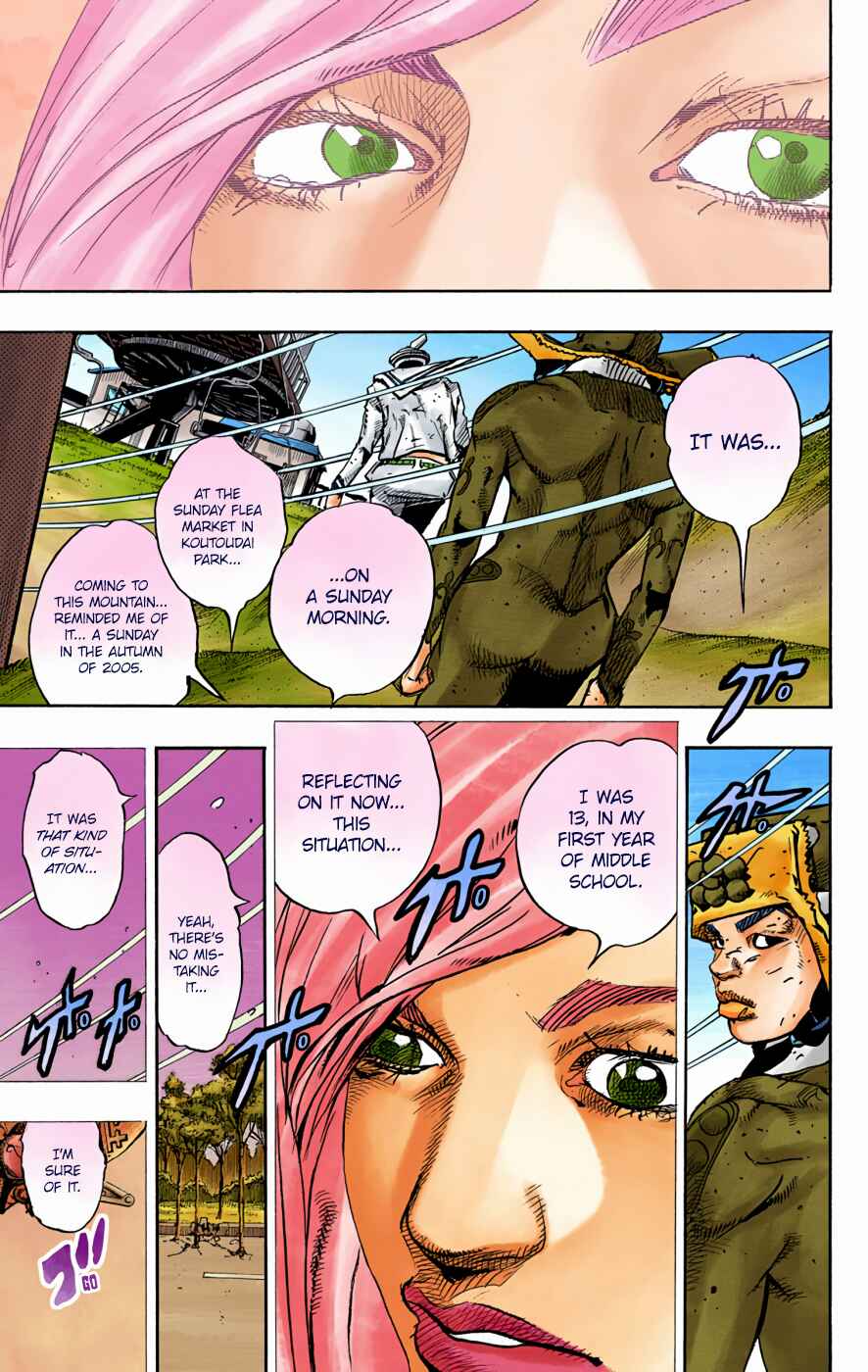 Page 9 Chapter 71 JoJos Bizarre Adventure, Part 8: JoJolion (Official Colored)