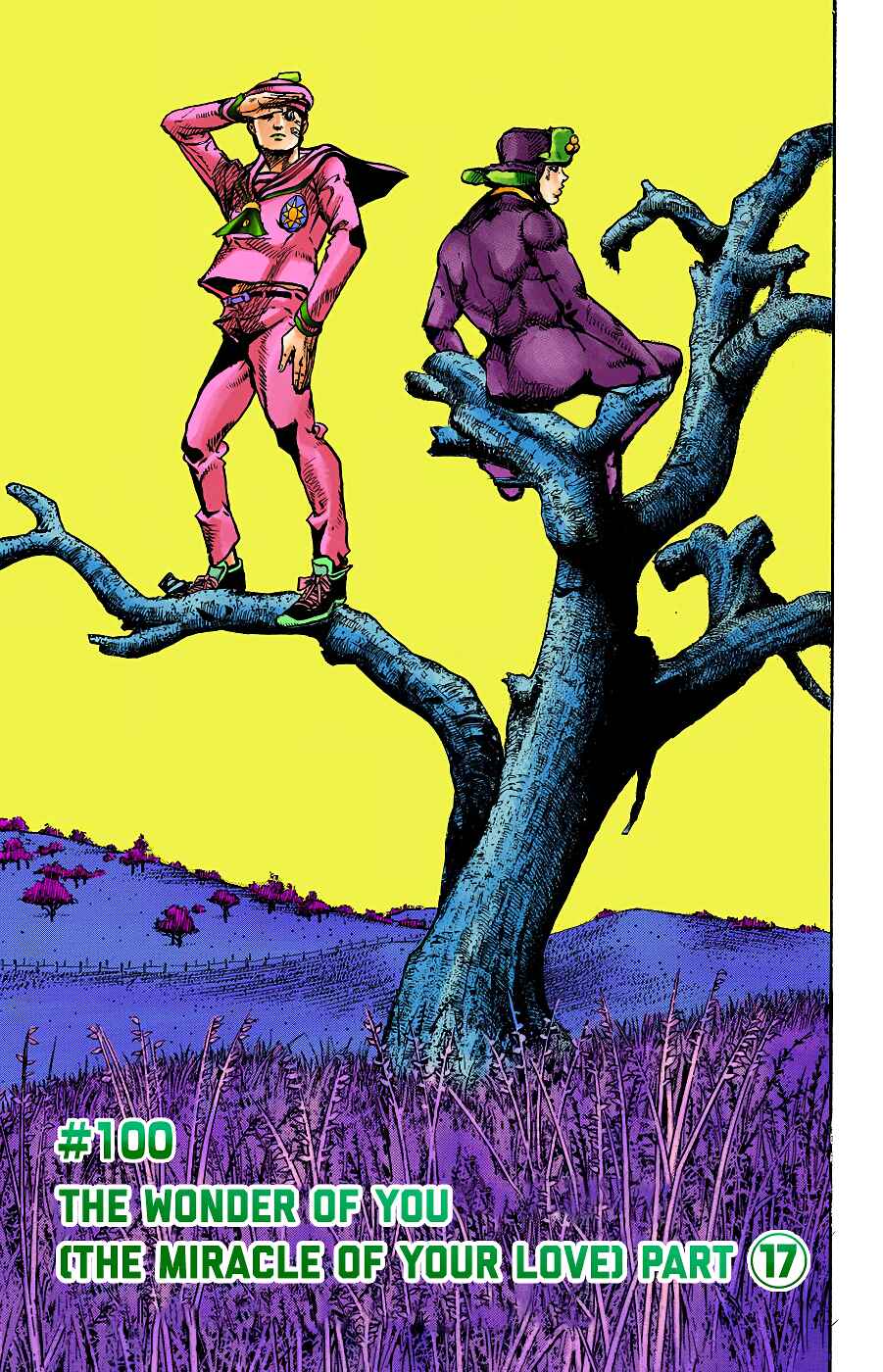Page 1 Chapter 100 JoJos Bizarre Adventure, Part 8: JoJolion (Official Colored)