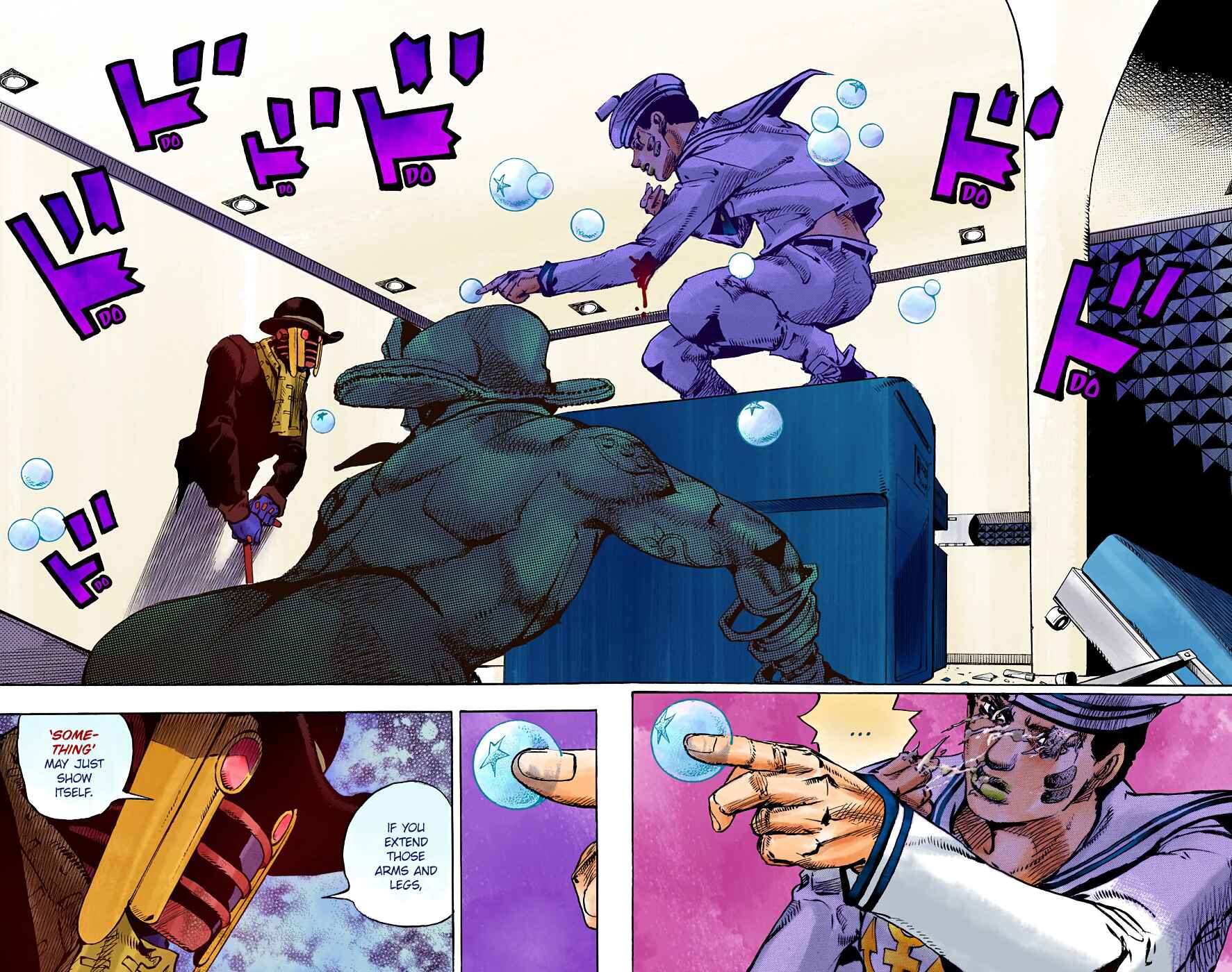 Page 3 Chapter 100 JoJos Bizarre Adventure, Part 8: JoJolion (Official Colored)