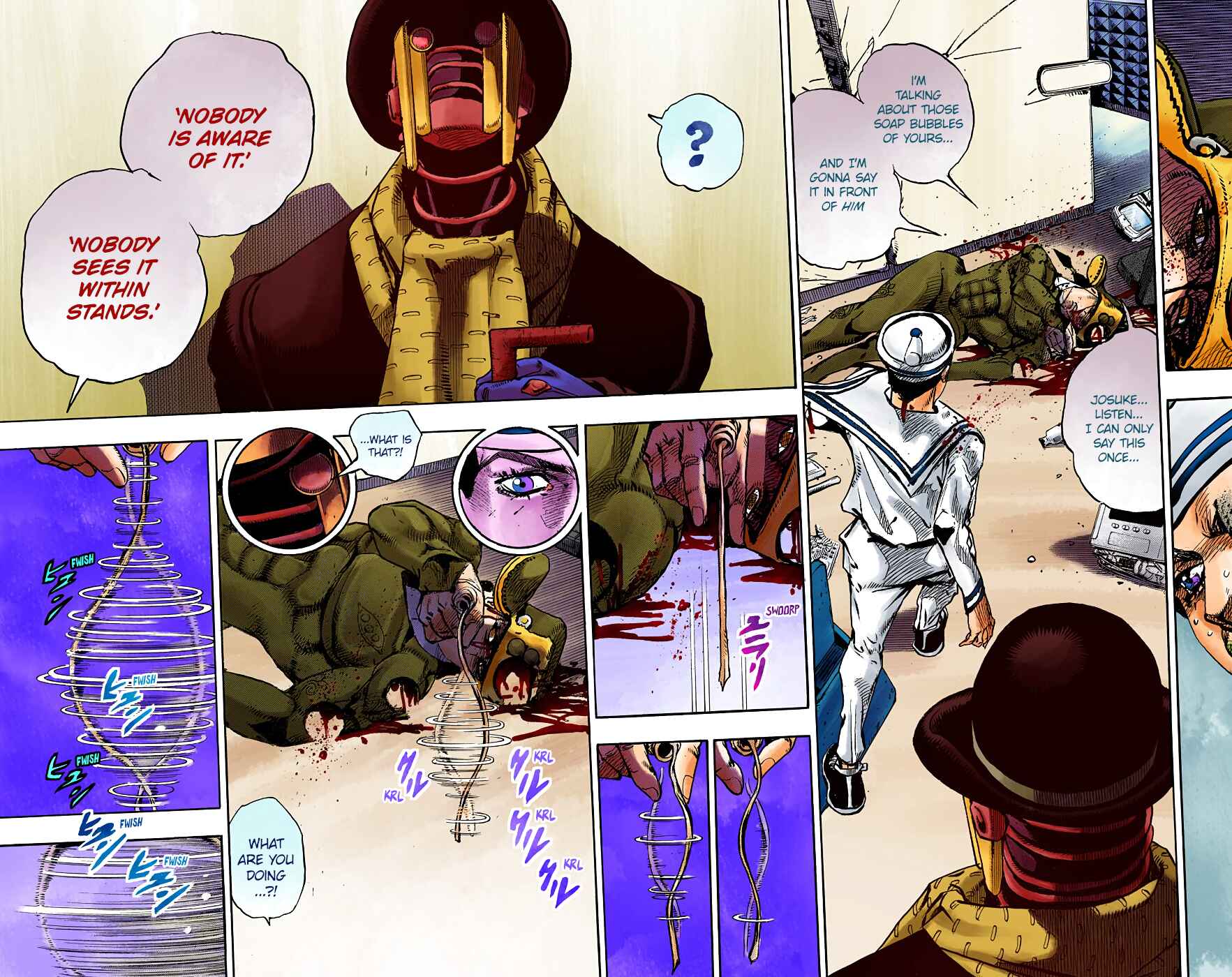 Page 32 Chapter 100 JoJos Bizarre Adventure, Part 8: JoJolion (Official Colored)