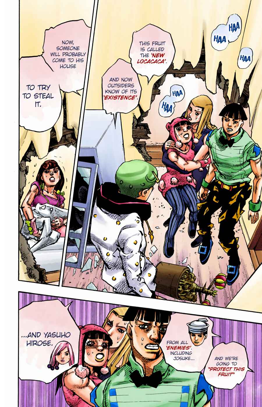Page 28 Chapter 96 JoJos Bizarre Adventure, Part 8: JoJolion (Official Colored)