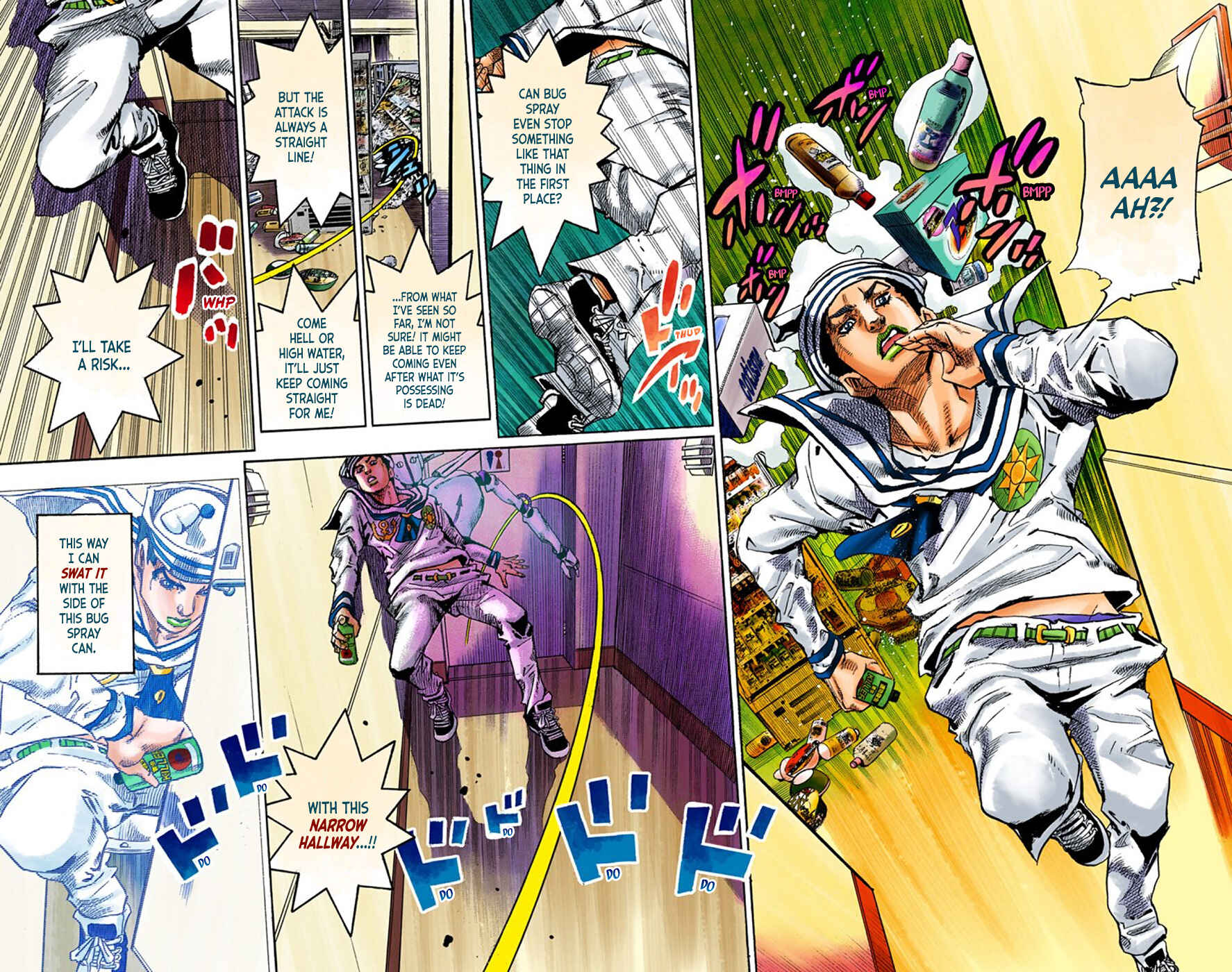 Page 22 Chapter 63 JoJos Bizarre Adventure, Part 8: JoJolion (Official Colored)