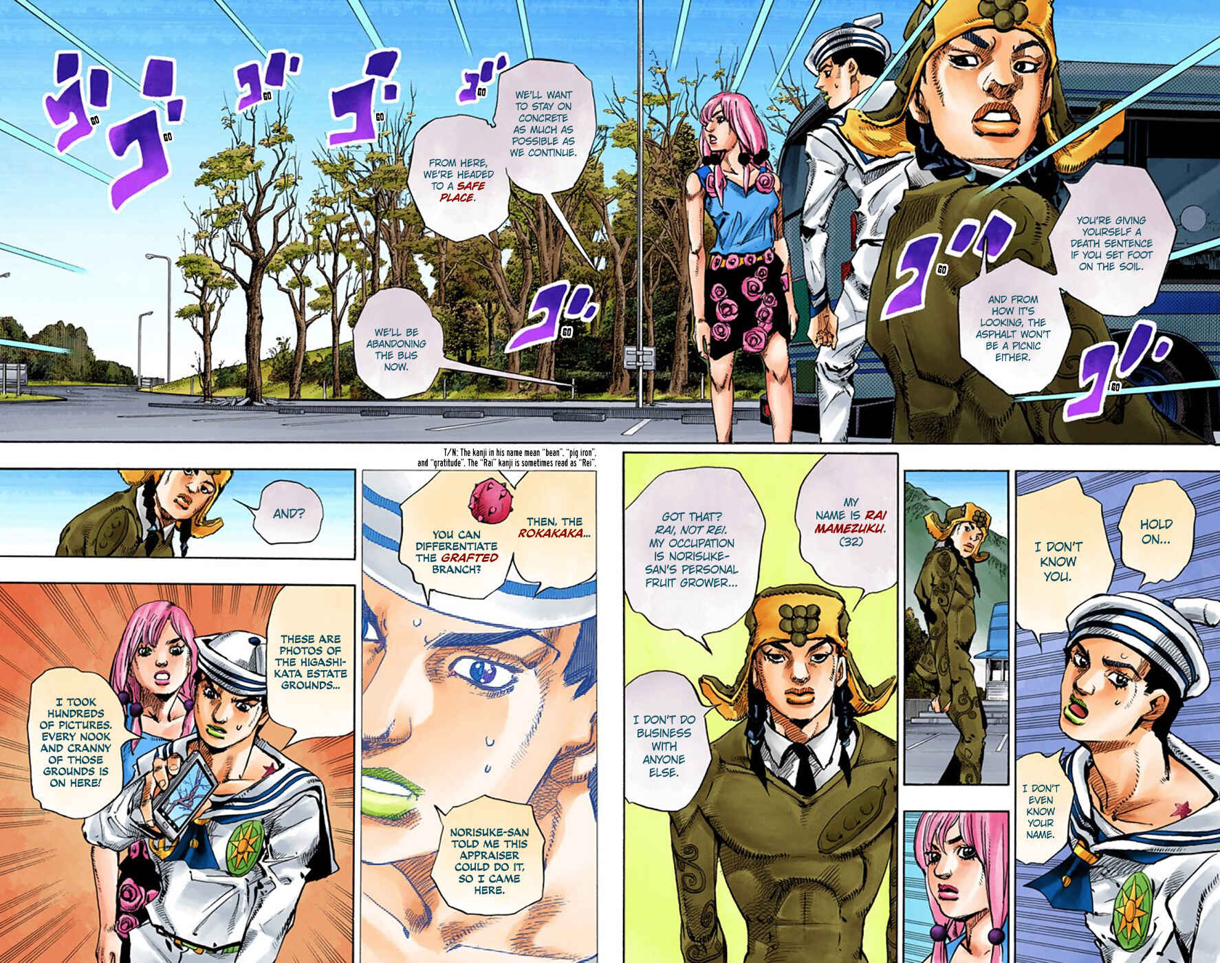 Page 22 Chapter 65 JoJos Bizarre Adventure, Part 8: JoJolion (Official Colored)